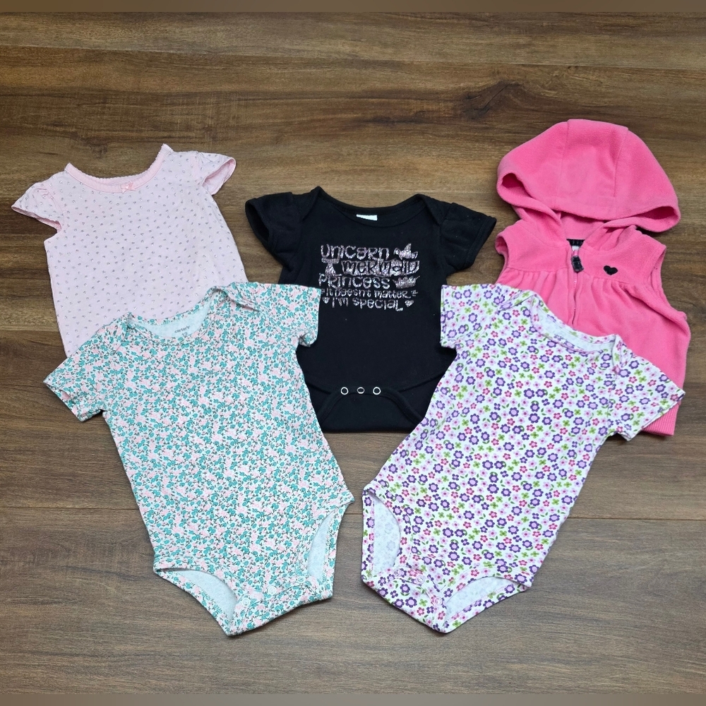 💖Bundle of Baby Girl Clothing SIZE: 12 Months & 12-18 Months